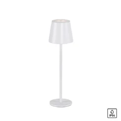 Just Light 19250-16 LED Akku Tischleuchte EURIA weiß IP54