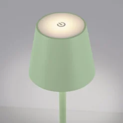 Just Light 19250-43 LED Akku Tischleuchte EURIA grün IP54