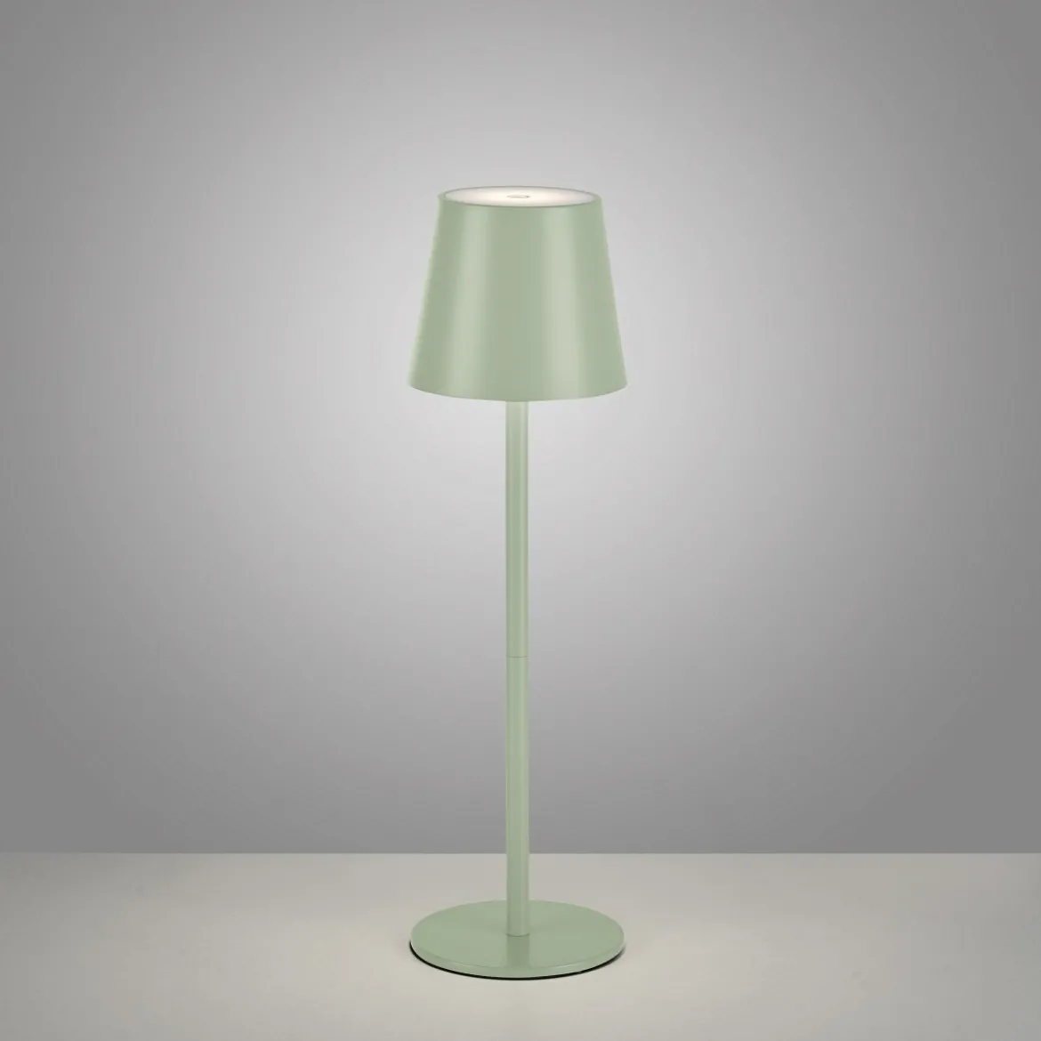 Just Light 19250-43 LED Akku Tischleuchte EURIA grün IP54