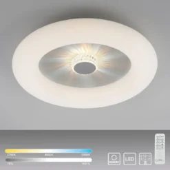 JUST LIGHT 14383-16 LED Deckenleuchte Vertigo Kristalleffekt 50cm CCT