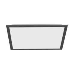 JUST LIGHT 14755-18 LED Deckenleuchte Panel FLAT schwarz quadratisch 445x445mm CCT
