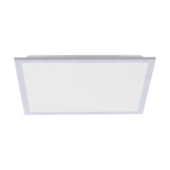 JUST LIGHT 14755-21 LED Deckenleuchte Panel FLAT silber quadratisch 445x445mm CCT