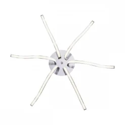 JUST LIGHT 15342-17 LED Deckenleuchte VALERIE 6-flammig chrom 3000K