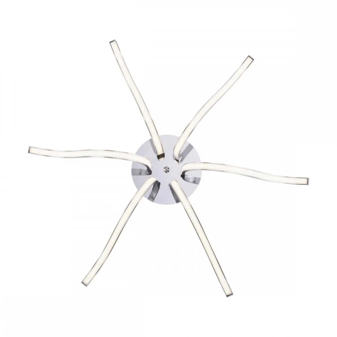 JUST LIGHT 15342-17 LED Deckenleuchte VALERIE 6-flammig chrom 3000K