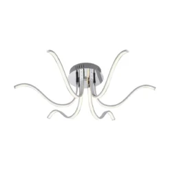 JUST LIGHT 15342-17 LED Deckenleuchte VALERIE 6-flammig chrom 3000K