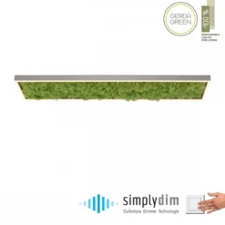 JUST LIGHT 15623-66 LED Deckenleuchte GREEN KNUT 100x25cm Simplydim