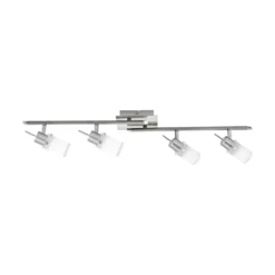 JUST LIGHT 11934-55 LED MAX Deckenleuchte 4-flammig 3000K GU10 Stahl
