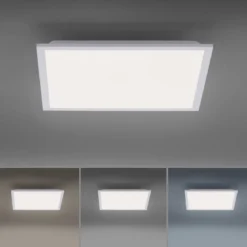JUST LIGHT 14471-16 LED Panel FLEET mit Bewegungsmelder weiß 445x445mm 4000K