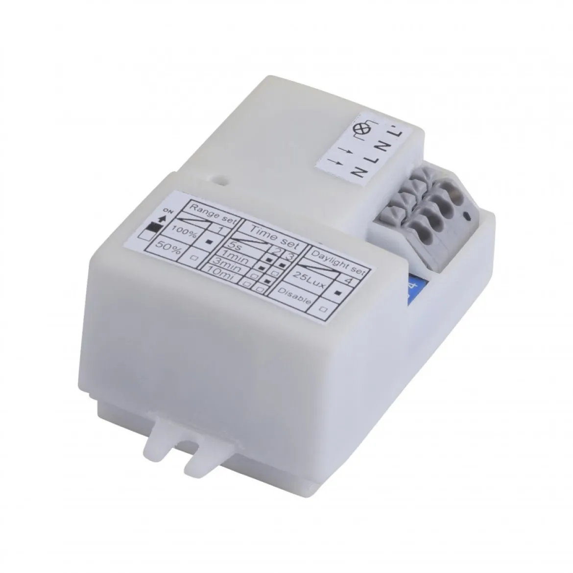 JUST LIGHT 14471-16 LED Panel FLEET mit Bewegungsmelder weiß 445x445mm 4000K