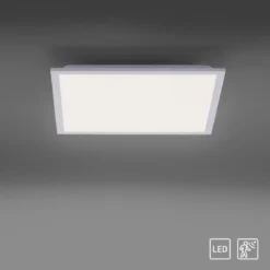JUST LIGHT 14471-16 LED Panel FLEET mit Bewegungsmelder weiß 445x445mm 4000K