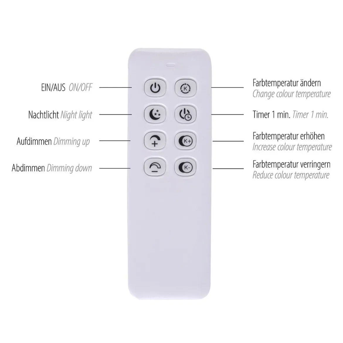 JUST LIGHT 11548-13 LED Pendelleuchte Nila CCT dimmbar Anthrazit