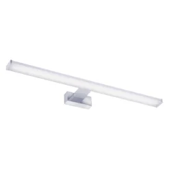 JUST LIGHT 11133-17 LED Spiegelleuchte chromfarbig glänzend schmal 60cm 4000K