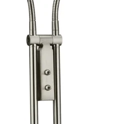 JUST LIGHT 11937-55 LED Stehleuchte 2-flammig 3000K GU10 Stahl