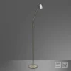 JUST LIGHT 11938-55 LED Stehleuchte 1-flammig 3000K GU10 Stahl