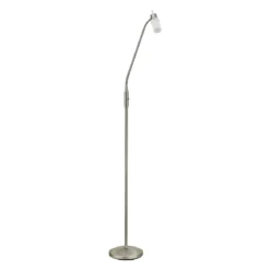 JUST LIGHT 11938-55 LED Stehleuchte 1-flammig 3000K GU10 Stahl