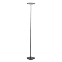 JUST LIGHT 11729-18 LED Stehleuchte Hans 3000K dimmbar Schwarz