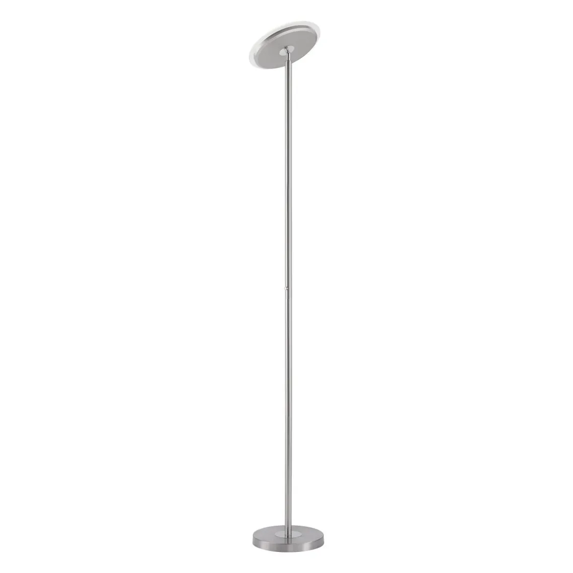 JUST LIGHT 11729-55 LED Stehleuchte Hans 3000K dimmbar Stahl