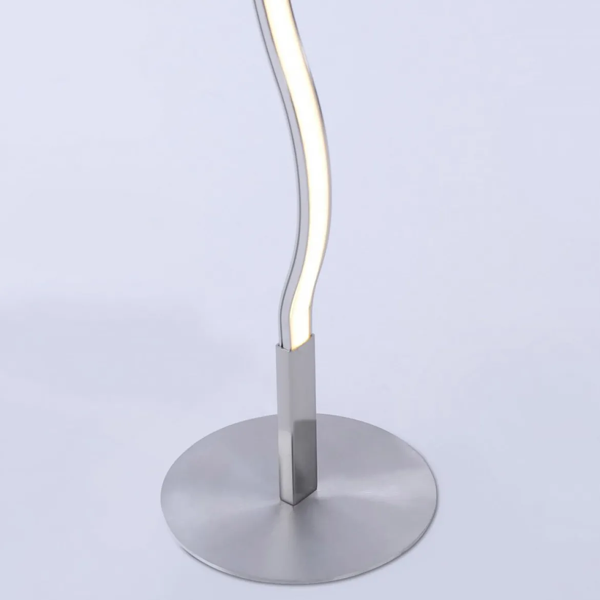 JUST LIGHT 15168-55 LED Stehleuchte WAVE stahl Wellenform