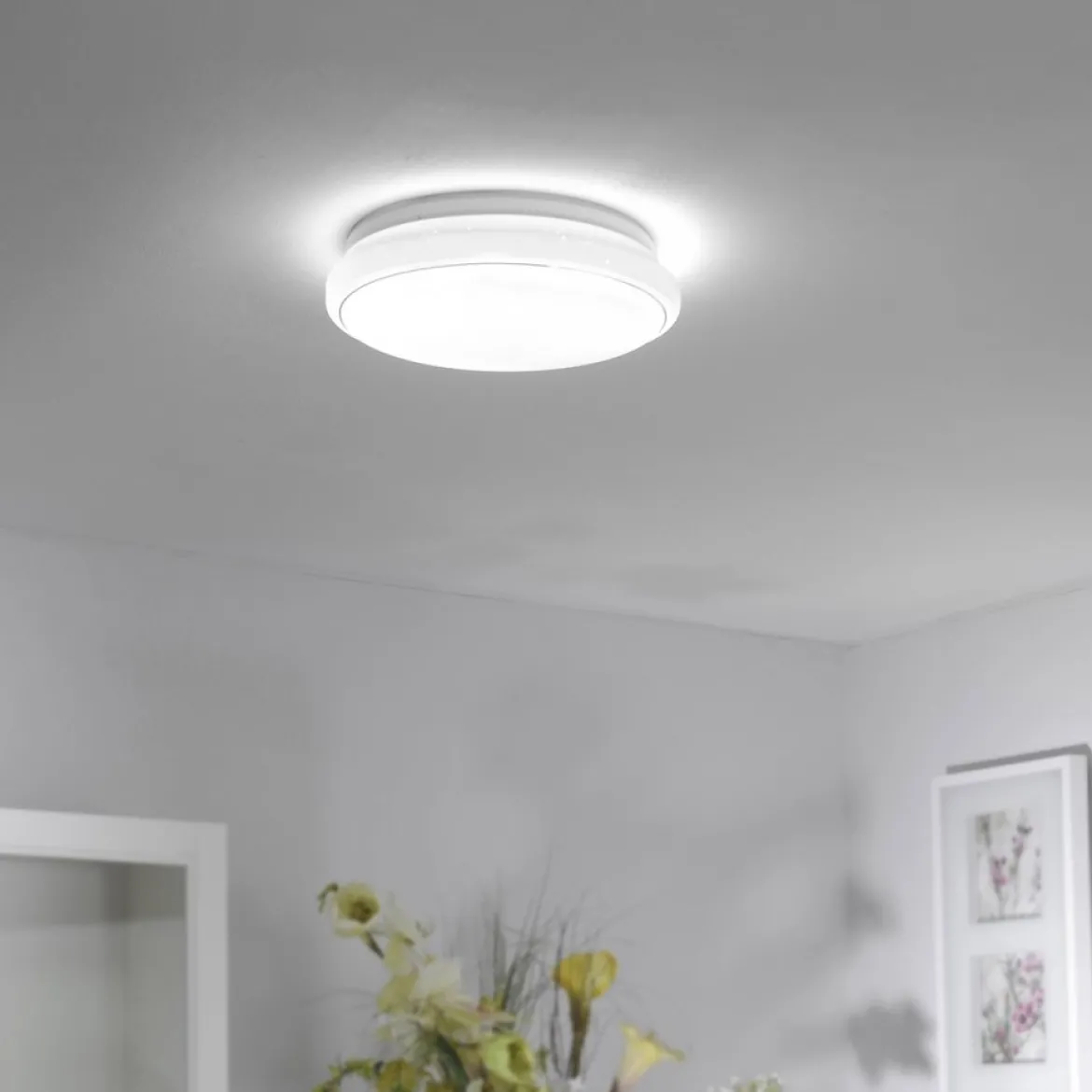 JUST LIGHT 14742-16 LOLAsmart-Jupi LED Deckenleuchte Sternenhimmel 35cm RGBW