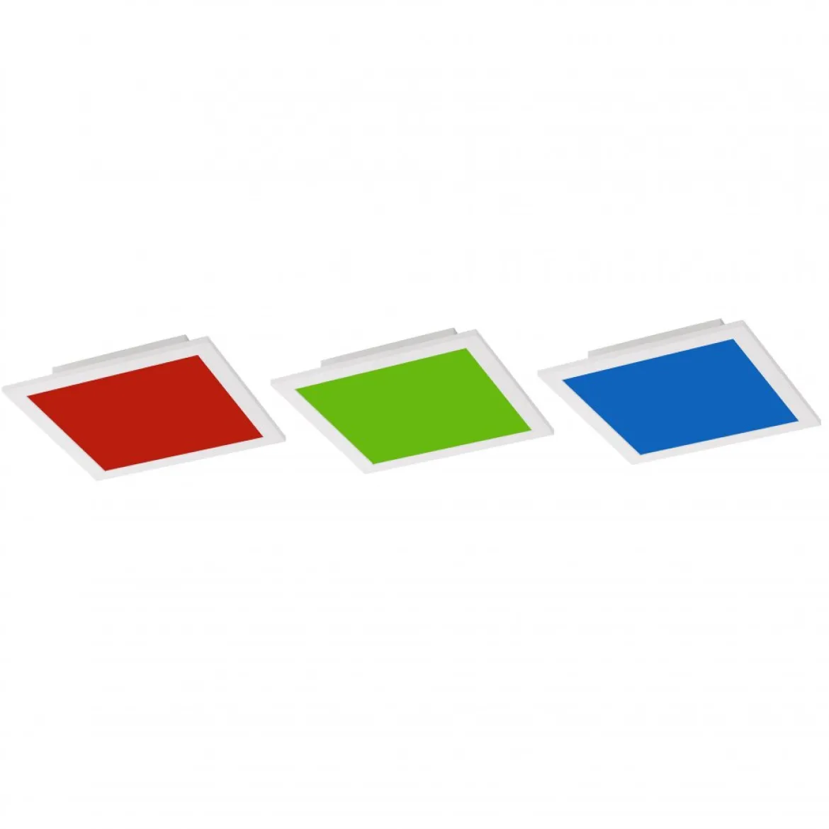 JUST LIGHT 14680-16 LOLAsmart LED Deckenleuchte FLAT 30x30cm weiß RGBW