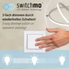JUST LIGHT 15403-95 MARIA LED Deckenleuchte aluminiumfarben 3-Step Dim 3000K