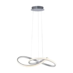JUST LIGHT 15402-95 Maria LED Pendelleuchte aluminium 3-Step Dim 3000K