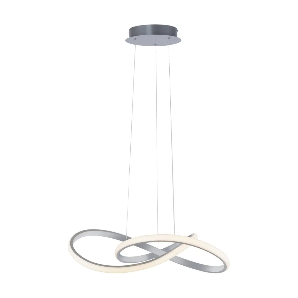 JUST LIGHT 15402-95 Maria LED Pendelleuchte aluminium 3-Step Dim 3000K