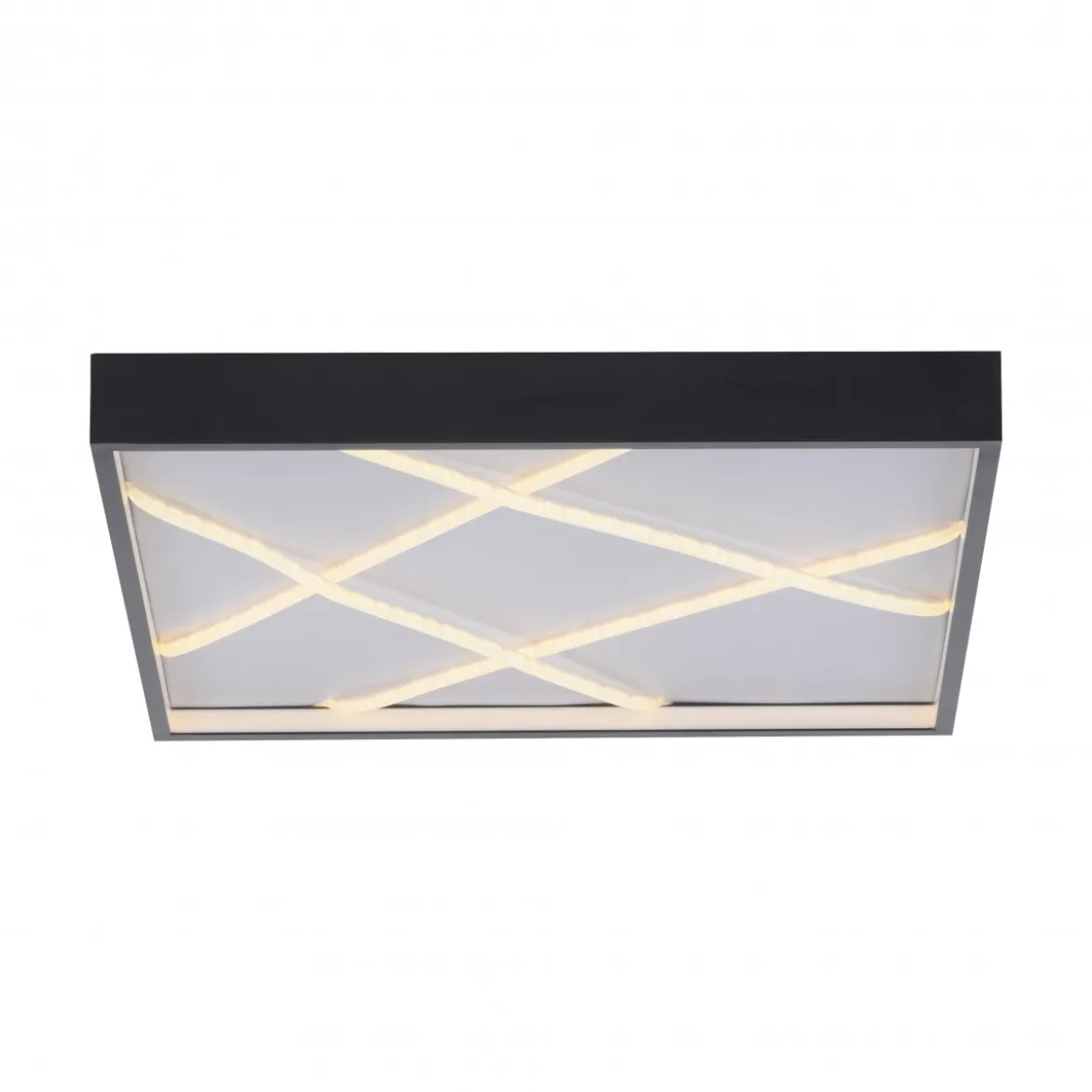 JUST LIGHT 14093-18 MIKADO Deckenlampe eckig schwarz 3000K