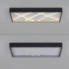 JUST LIGHT 14094-18 MIKADO Deckenleuchte rechteckig schwarz 3000K