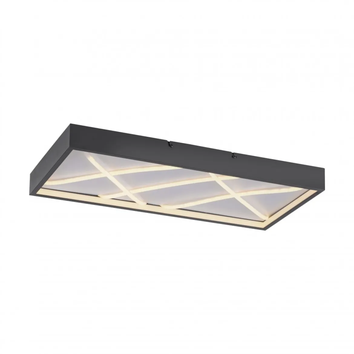 JUST LIGHT 14094-18 MIKADO Deckenleuchte rechteckig schwarz 3000K