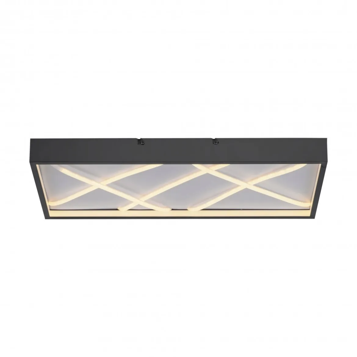 JUST LIGHT 14094-18 MIKADO Deckenleuchte rechteckig schwarz 3000K