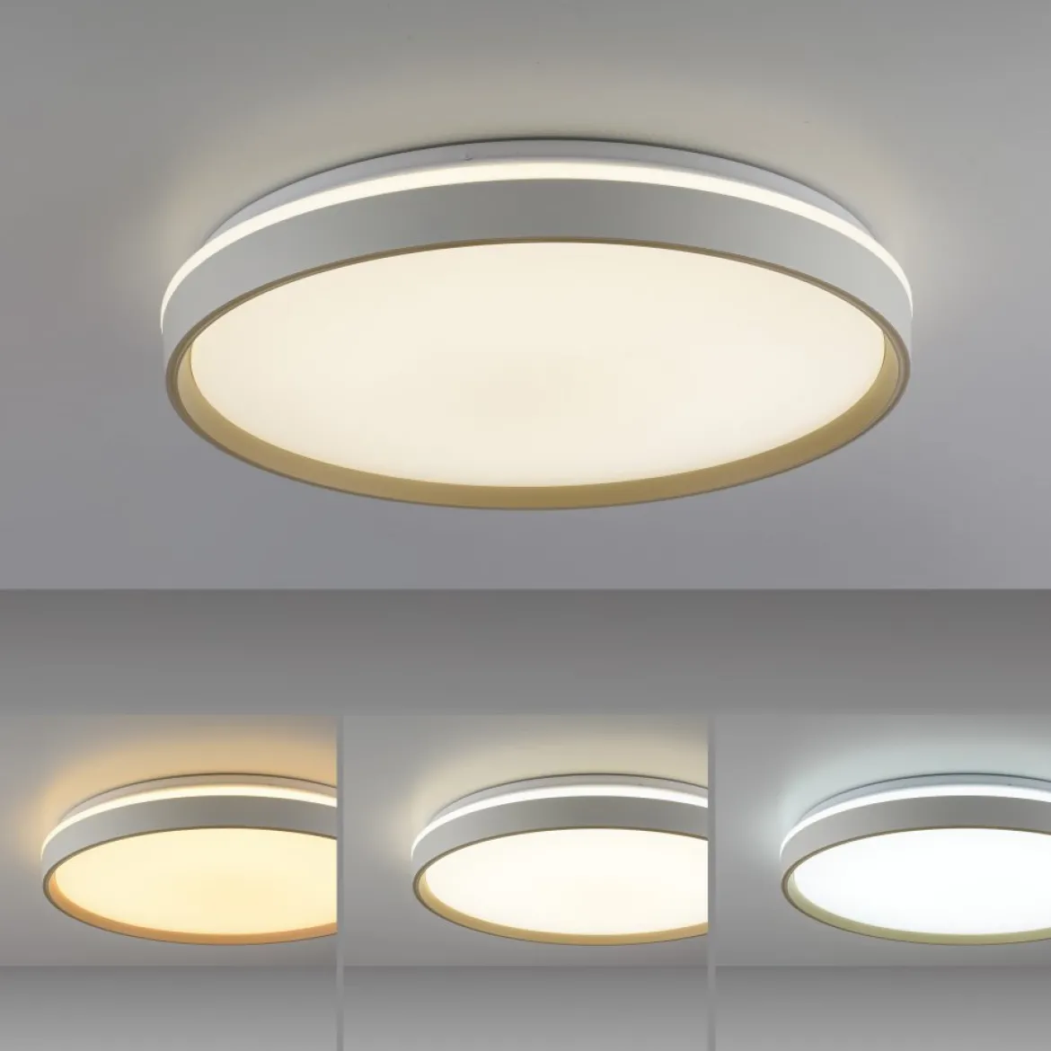 JUST LIGHT 14278-39 MIO Deckenleuchte sand 48.5 cm