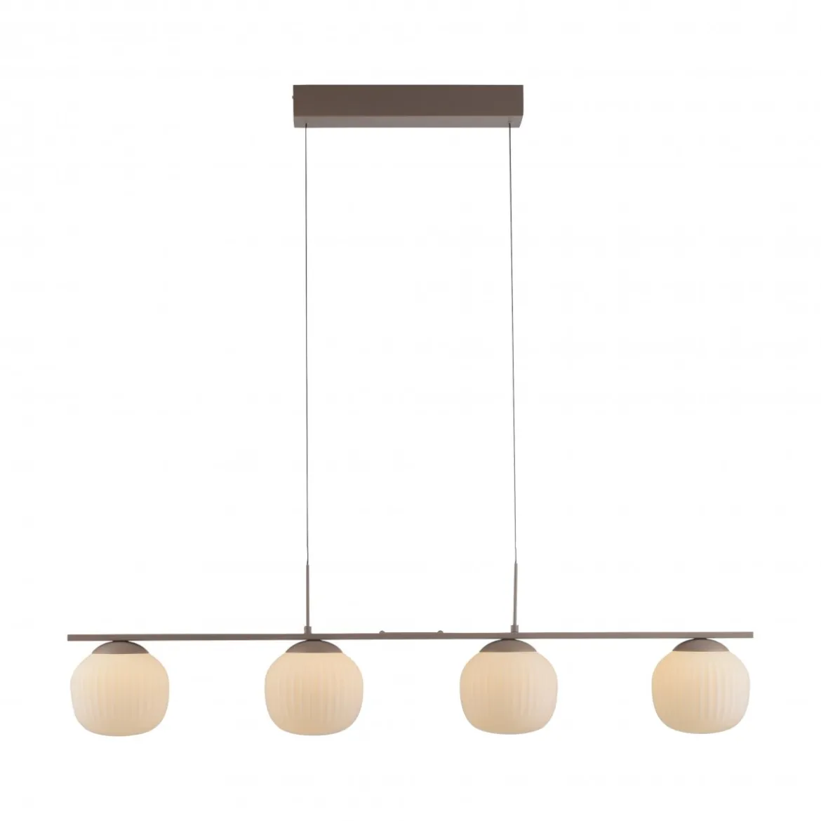JUST LIGHT 15179-39 NAMI Pendelleuchte 4-flammig sandfarben