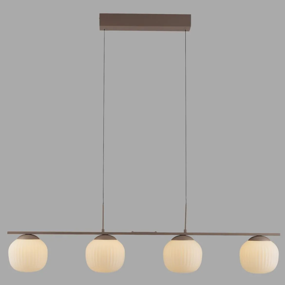 JUST LIGHT 15179-39 NAMI Pendelleuchte 4-flammig sandfarben