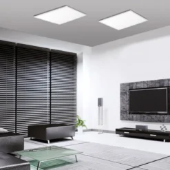 JUST LIGHT 14531-16 Panel FLAT LED Deckenleuchte quadratisch weiß 45x45cm CCT