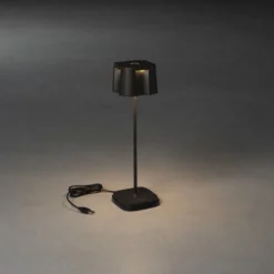 KONSTSMIDE 7818-750 Nice USB-Tischleuchte schwarz IP54