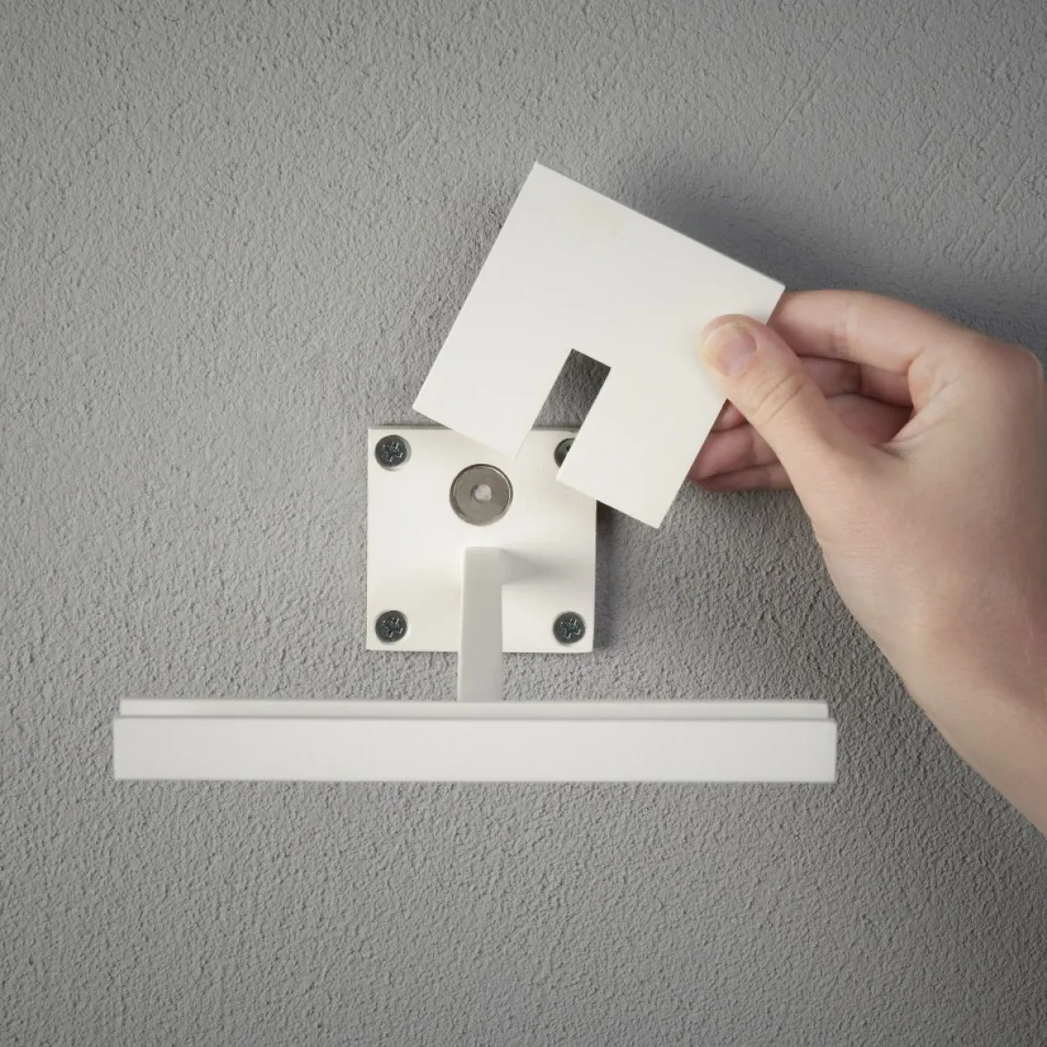 KONSTSMIDE No. 7815-250 Portofino LED Solar USB-Laterne weiß dimmbar mit Sensor