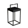 KONSTSMIDE No. 7815-750 Portofino LED Solar USB-Laterne schwarz dimmbar mit Sensor