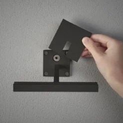 KONSTSMIDE No. 7815-750 Portofino LED Solar USB-Laterne schwarz dimmbar mit Sensor