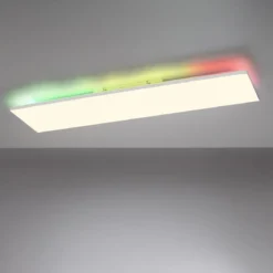 Leuchten Direkt 15562-16 CONRAD LED Deckenleuchte rechteckig CCT Rainbow RGB