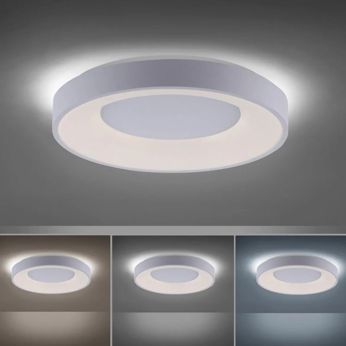 Leuchten Direkt 14326-16 Deckenleuchte Anika 50 weiß