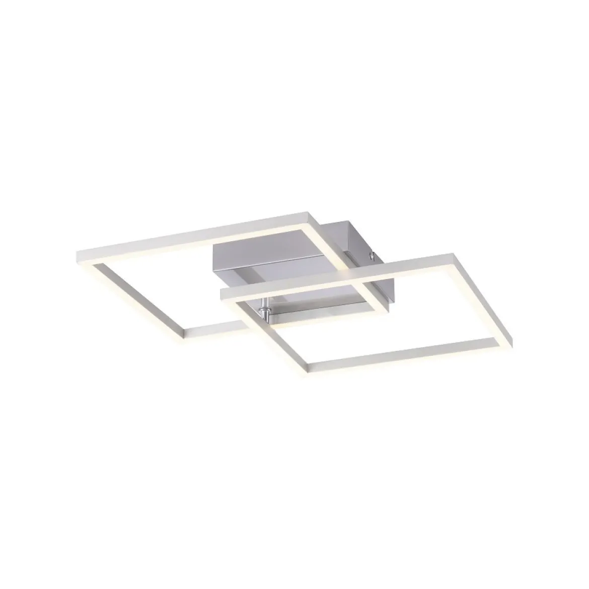 Leuchten Direkt 14002-55 Deckenleuchte Iven 2-flammig stahl