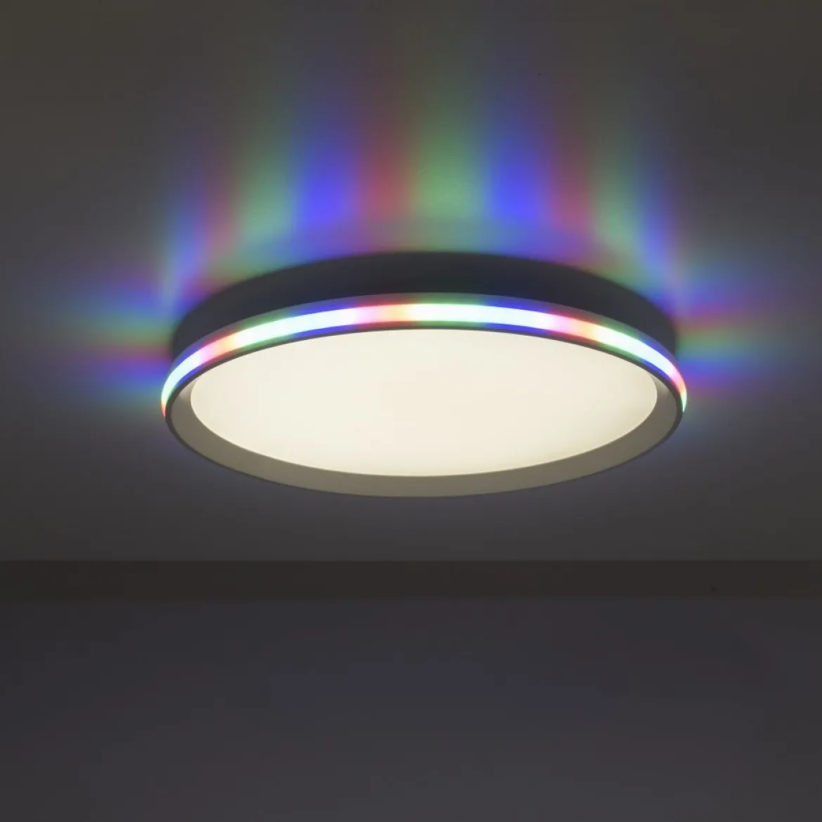 Leuchten Direkt 15555-16 Deckenleuchte Galactica weiß
