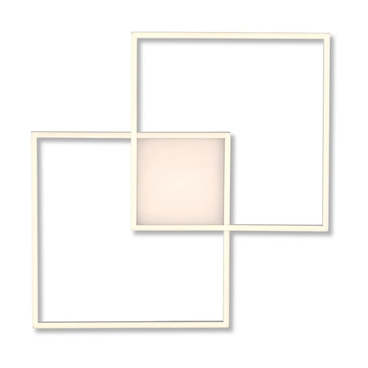 Leuchten Direkt 14712-55 Deckenleuchte Asmin 60 stahl