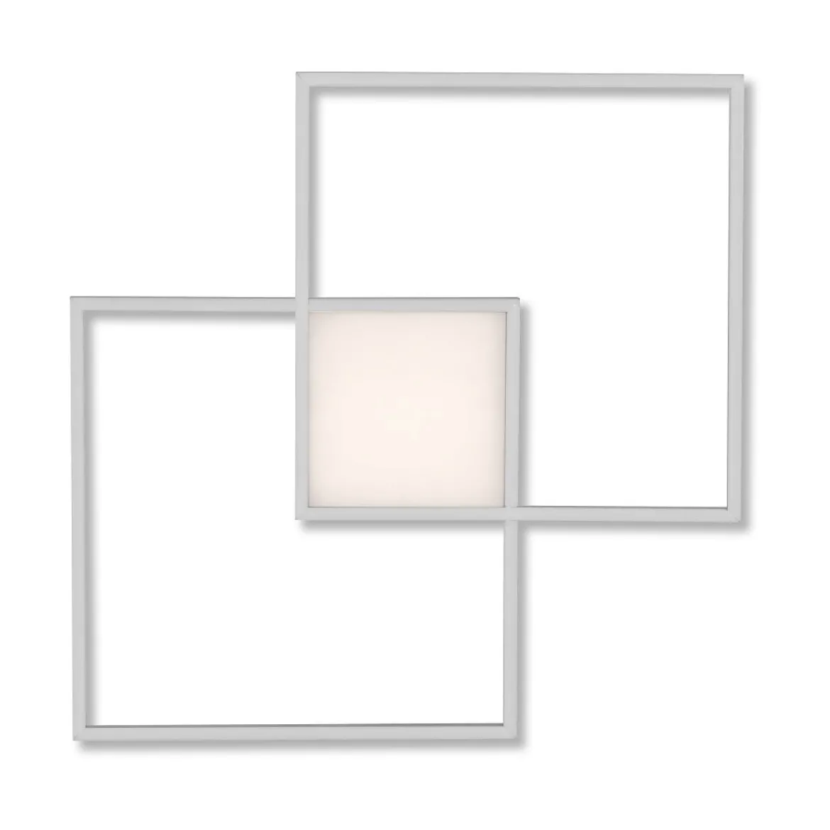 Leuchten Direkt 14712-55 Deckenleuchte Asmin 60 stahl