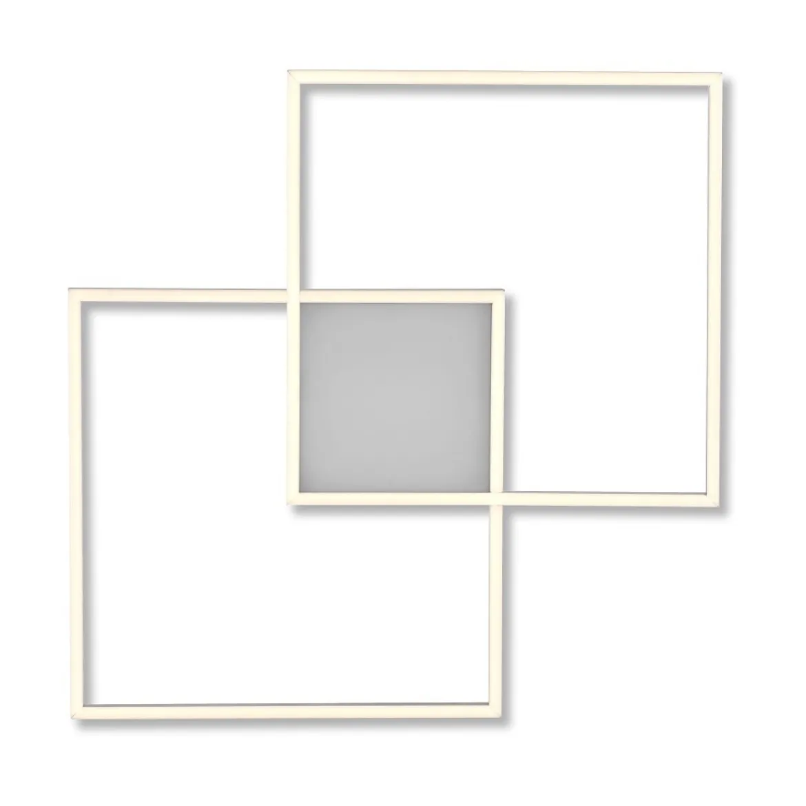 Leuchten Direkt 14712-55 Deckenleuchte Asmin 60 stahl