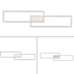 Leuchten Direkt 14711-55 Deckenleuchte Asmin stahl
