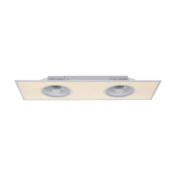 Leuchten Direkt 14643-16 Deckenventilator Flat-Air eckig weiß