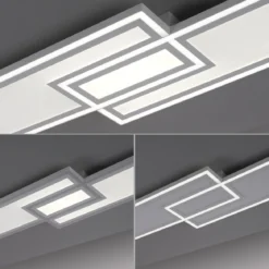 Leuchten Direkt 14875-16 EDGING LED Deckenleuchte Weiss 110x28cm CCT