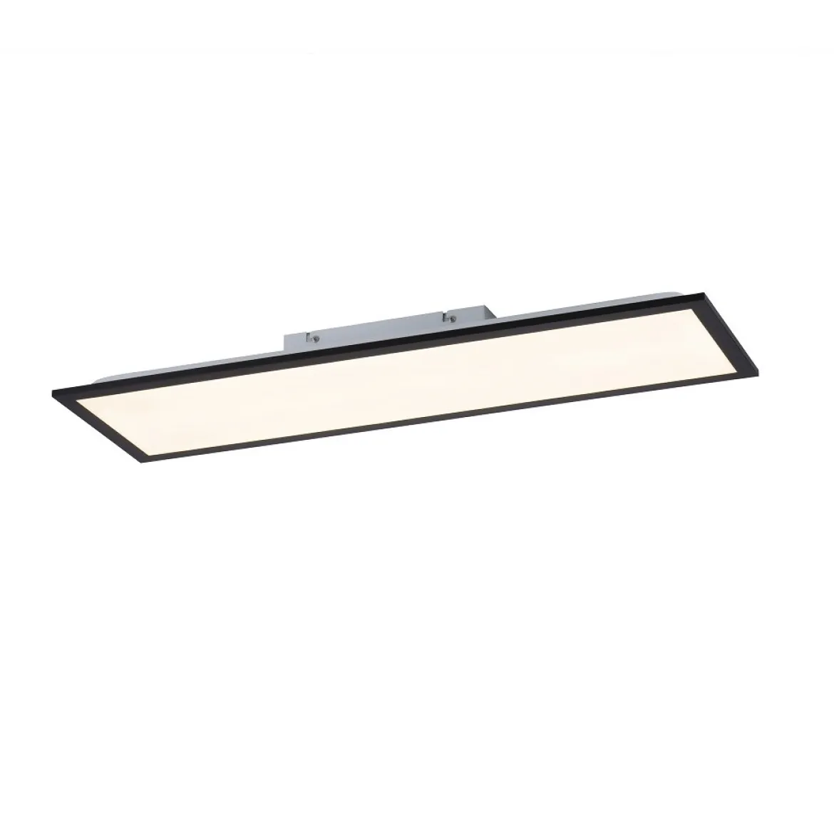 Leuchten Direkt 14741-18 FLAT LED Deckenleuchte schwarz 80x25cm 3000K